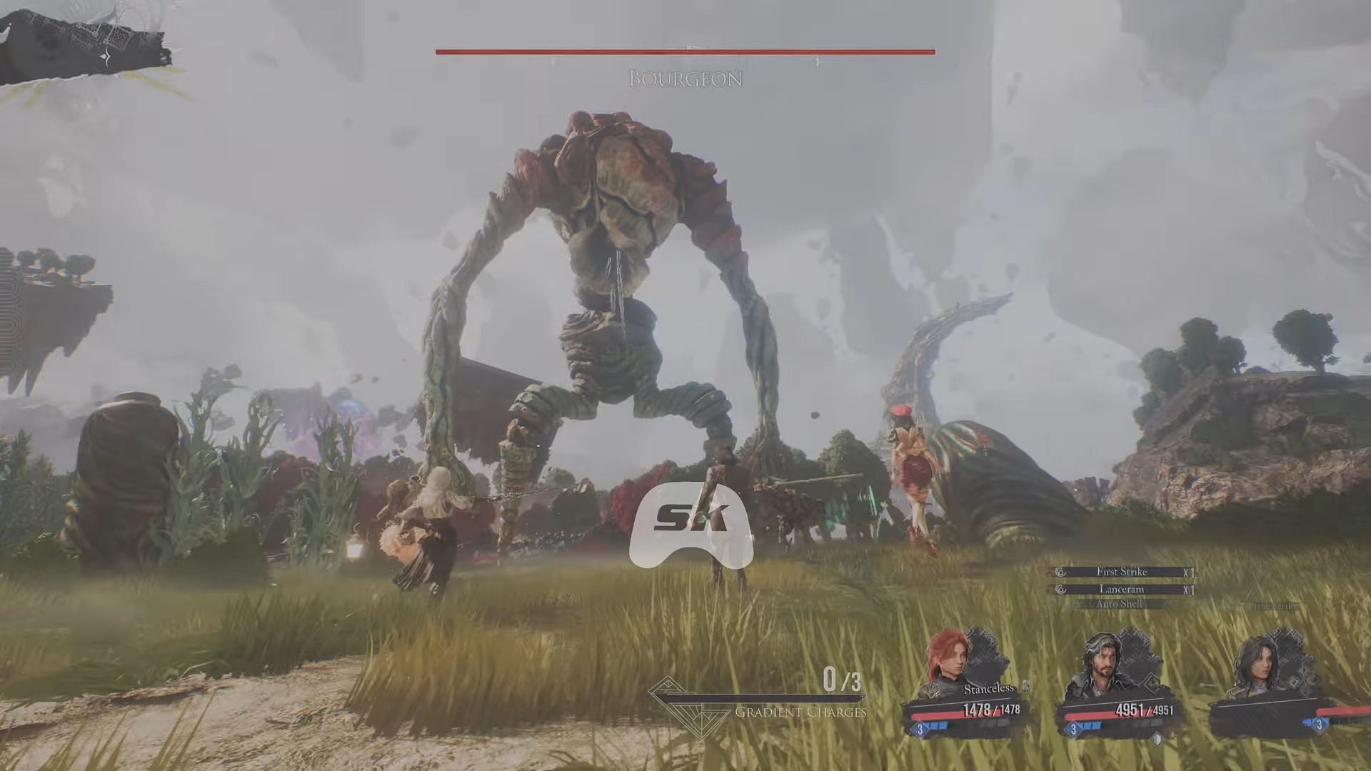 Fusoka will be before the Bourgeon fight, to the left (Image via Sportskeeda Gaming || Kepler Interactive)
